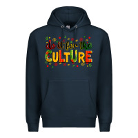 Navy Do it for the culture juneteenth Premium Hoodie - Zillion Design Studio