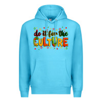 Ocean Blue Do it for the culture juneteenth Premium Hoodie - Zillion Design Studio