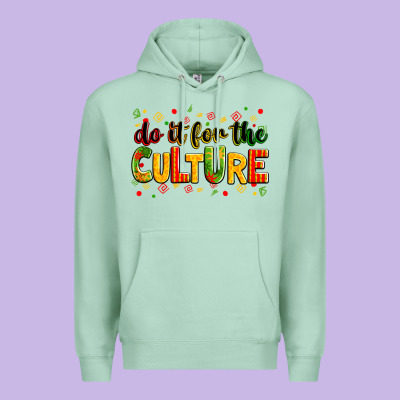 Do It For The Culture Juneteenth Premium Hoodie Designed By Zillion Design Studio