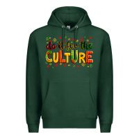 Sports Green Do it for the culture juneteenth Premium Hoodie - Zillion Design Studio