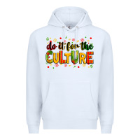 White Do it for the culture juneteenth Premium Hoodie - Zillion Design Studio