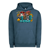 Pigment Midnight Navy ranch mama Urban Hoodie - Zillion Design Studio