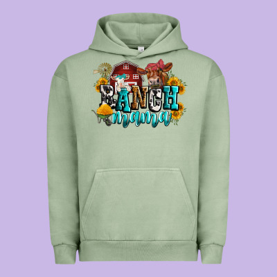 Ranch Mama Urban Hoodie Designed By Zillion Design Studio