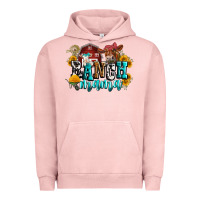 Pigment Salmon ranch mama Urban Hoodie - Zillion Design Studio