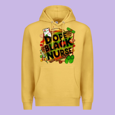 Dope Black Nurse Juneteenth Premium Hoodie Designed By Zillion Design Studio