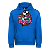 Cobalt hot mess express mama Urban Hoodie - Zillion Design Studio
