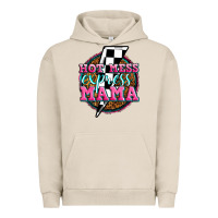 Pigment French Oak hot mess express mama Urban Hoodie - Zillion Design Studio