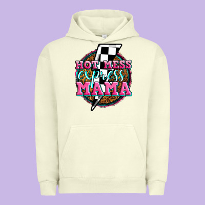 Hot Mess Express Mama Urban Hoodie Designed By Zillion Design Studio
