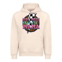 Sandshell hot mess express mama Urban Hoodie - Zillion Design Studio