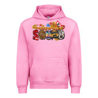 Fuchsia Pink transportation squad Urban Hoodie - texasbilliewilder