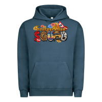 Pigment Midnight Navy transportation squad Urban Hoodie - texasbilliewilder