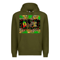 Army Green dope juneteenth Premium Hoodie - Zillion Design Studio