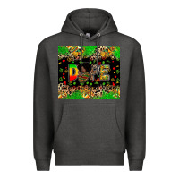 Charcoal Heather dope juneteenth Premium Hoodie - Zillion Design Studio