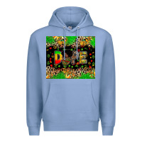 Colony Blue dope juneteenth Premium Hoodie - Zillion Design Studio
