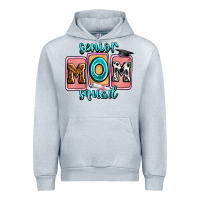 Heather Grey senior mom squad Urban Hoodie - Zillion Design Studio