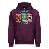Mauve Wine senior mom squad Urban Hoodie - Zillion Design Studio
