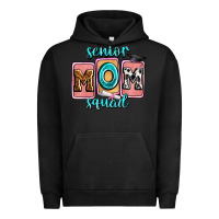 Pigment Black senior mom squad Urban Hoodie - Zillion Design Studio