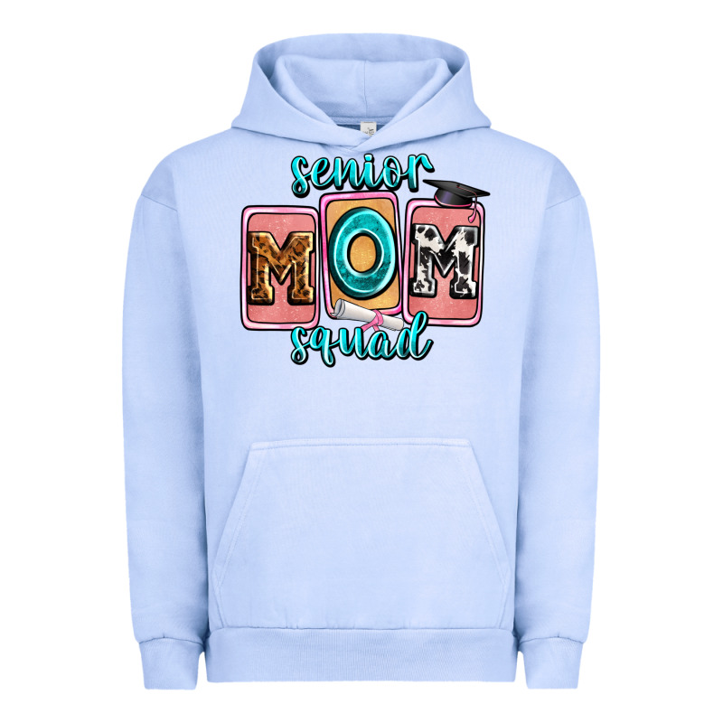 Senior Mom Squad Urban Hoodie by Zillion Design Studio | Teevron