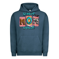 Pigment Midnight Navy senior mom squad Urban Hoodie - Zillion Design Studio