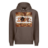 Coffee Dope Melanin Premium Hoodie - Zillion Design Studio