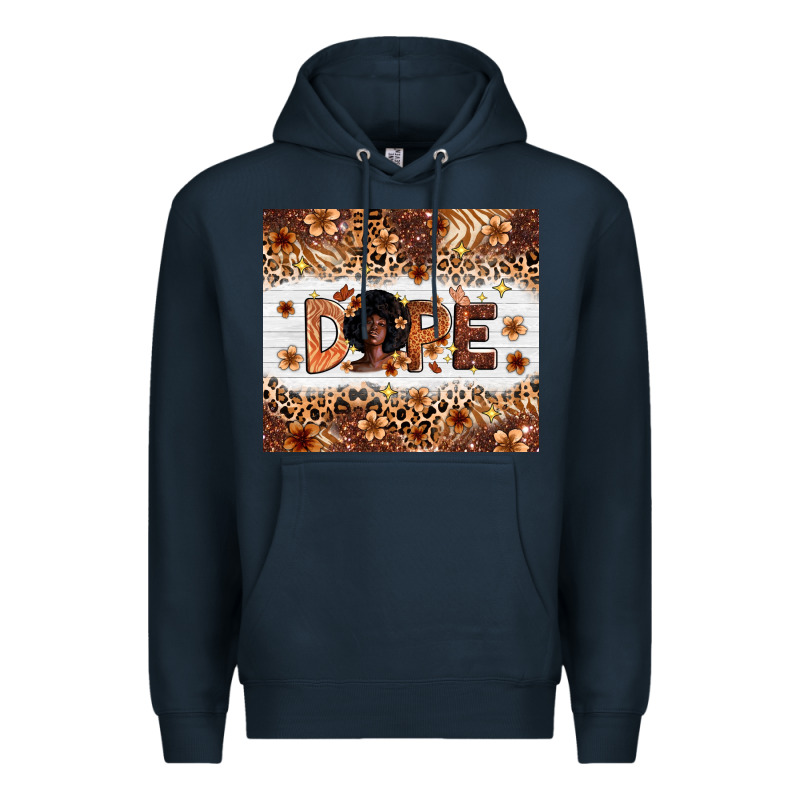 Dope Melanin Premium Hoodie by Zillion Design Studio | Teevron