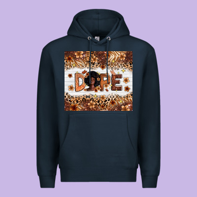 Dope Melanin Premium Hoodie Designed By Zillion Design Studio