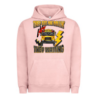 Pigment Salmon they see me rollin they waiting Urban Hoodie - texasbilliewilder
