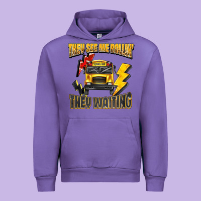 They See Me Rollin They Waiting Urban Hoodie Designed By Texasbilliewilder