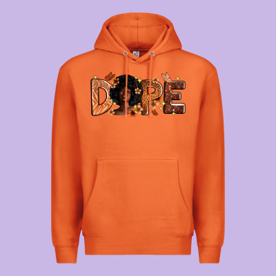 Dope Melanin Premium Hoodie Designed By Zillion Design Studio