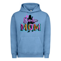 Pigment Pebble Blue dance mom Urban Hoodie - Zillion Design Studio