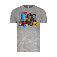 Cloud Rock forklift birthday one Vintage Tee - Artiststas