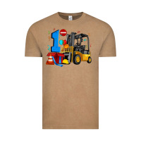 Vintage Coffee forklift birthday one Vintage Tee - Artiststas
