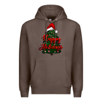 Coffee happy holidays christmas tree Premium Hoodie - RanaPortraitStore