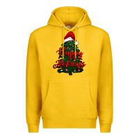 Lemon happy holidays christmas tree Premium Hoodie - RanaPortraitStore