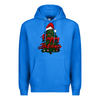 True Royal happy holidays christmas tree Premium Hoodie - RanaPortraitStore