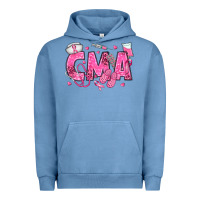 Pigment Pebble Blue breast cancer cma Urban Hoodie - texasbilliewilder