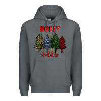Rock holly jolly Christmas trees Premium Hoodie - RanaPortraitStore
