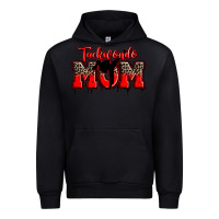 Black taekwondo mom Urban Hoodie - Zillion Design Studio