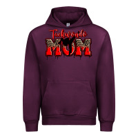 Mauve Wine taekwondo mom Urban Hoodie - Zillion Design Studio
