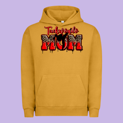 Taekwondo Mom Urban Hoodie Designed By Zillion Design Studio