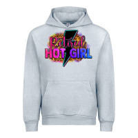 Heather Grey retired hot girl Urban Hoodie - Zillion Design Studio