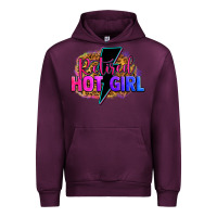 Mauve Wine retired hot girl Urban Hoodie - Zillion Design Studio