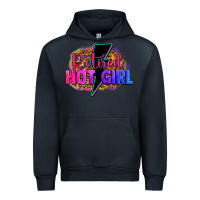 Navy retired hot girl Urban Hoodie - Zillion Design Studio