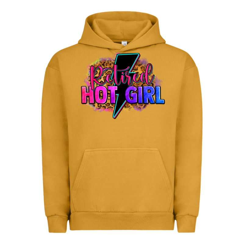 Retired Hot Girl Urban Hoodie by Zillion Design Studio | Teevron