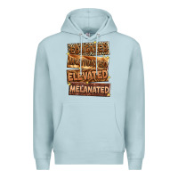 Blue Mist Educated motivated elevated melanated Premium Hoodie - Zillion Design Studio