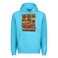 Ocean Blue Educated motivated elevated melanated Premium Hoodie - Zillion Design Studio