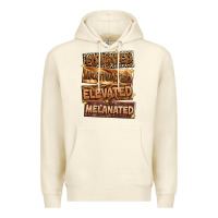 Sandshell Educated motivated elevated melanated Premium Hoodie - Zillion Design Studio