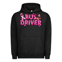 Pigment Black breast cancer bus driver Urban Hoodie - texasbilliewilder