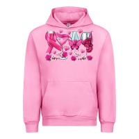Fuchsia Pink breast cancer wine glasses Urban Hoodie - texasbilliewilder