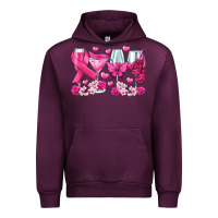 Mauve Wine breast cancer wine glasses Urban Hoodie - texasbilliewilder